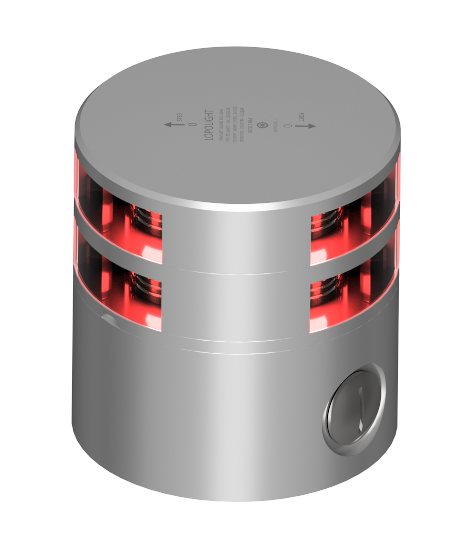 2nm 180° Red,dbl,silver w/Conn & Alu-baseCSCD 2nm 180° Red,dbl,silver w/Conn & Alu-baseCSCD